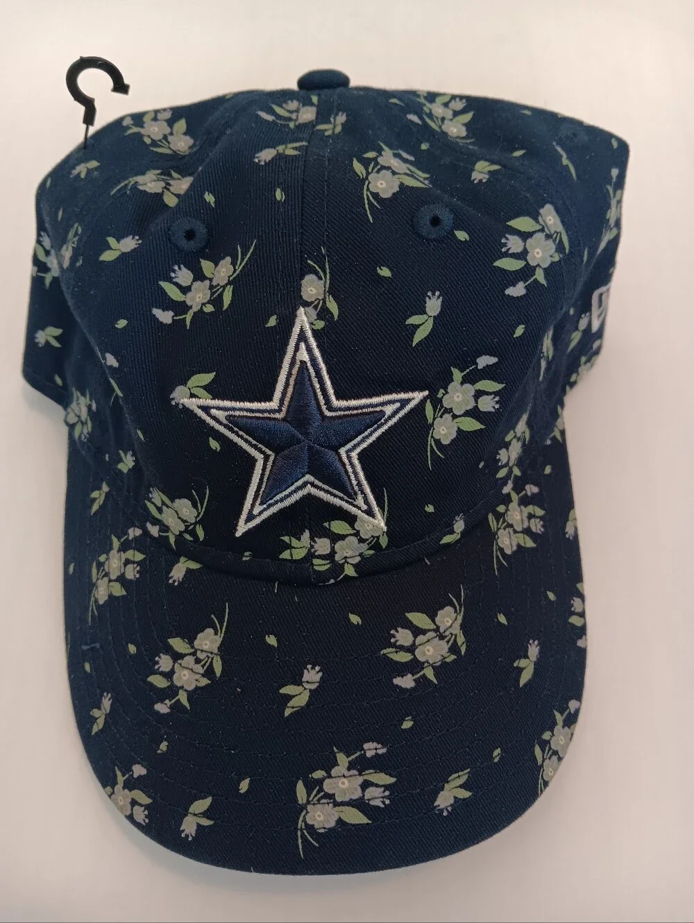 NFL DALLAS COWBOYS Floral Navy Star Baseball Cap YOUTH GIRLS ADJUSTABLE